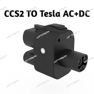 CCS2 To Tesla AC + DC Adapter European Standard to Tesla AC/DC Adapter