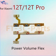 For Xiaomi 12T 12T Pro Mi 12T 12T Pro Power on off Switch Volume button flex Replacement