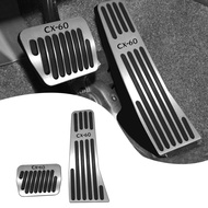 For Mazda CX60 CX 60 cx60 2022  Replacement Parts 3Pcs/Set Brake Gas Pedal Cover Car Pedals Fit peda
