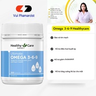 Omega 3-6-9 HEALTHYCARE Oral Tablets Support Omega 3-6-9 Supplement For The Body Box of 200 Tablets 