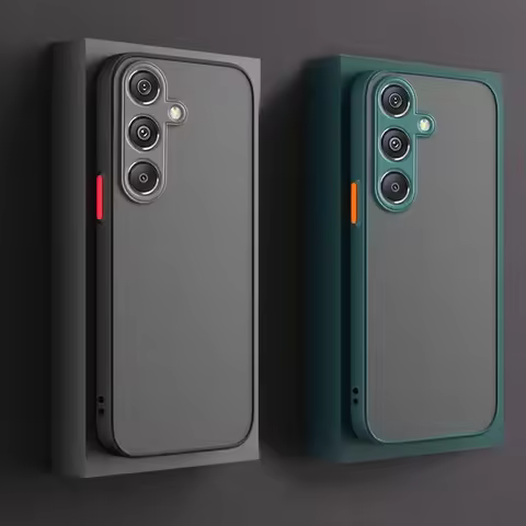 S26 S25 Ultra Case Soft TPU Matte Phone Case For Samsung Galaxy S26 S25 S24 S23 S 25 Ultra Plus Case