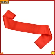 {tshitoli} Party Sash Blank Solid Color Costume Accessory Fabric Bride Shoulder Strap Wedding Award 