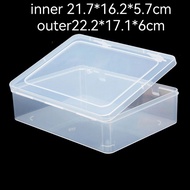 DV2211~A5 plastic box a5 empty box hardware accessories parts boxA5塑料盒a5空盒五金配件零件盒Kotak plastik A5 st