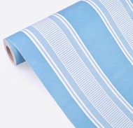 Promo!! Wallpaper Stiker Dinding Salur Garis Ukuran 1 Roll High Quality Bayar Ditempat TERMURAH COD