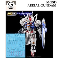 [ G Rework ] MGSD04  MGSD AERIAL GUNDAM WATER SLIDE DECAL