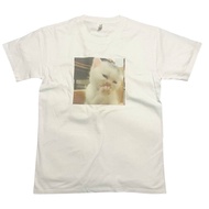 Cute Cat T-Shirt Meme Funny Top 4134