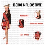 Traditional Wear Igorot / Ifugao / Ati-Atihan Costume for Boys and Girls to Teens