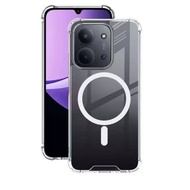 Shockproof Clear Case Magnetic For Xiaomi Redmi 15C 14C/Poco C85 C75 Casing