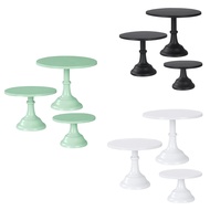 3Pcs Cake Stand Cake Stand  Tall Cake Stands for Dessert Table Perfect Display for Wedding Graduatio
