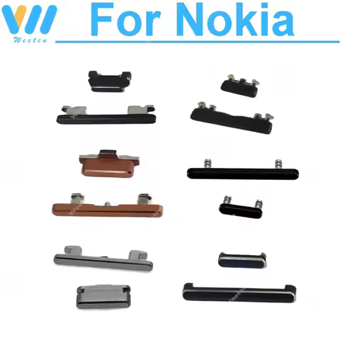 Power Volume Buttons For Nokia 5.1 7 Plus X5 6 6.1 7 7.1 X7 8 8.1 ON OFF Power Volume Side Key Butto