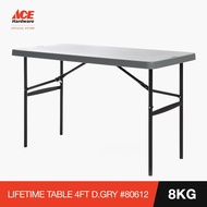 【Ready Stock】Lifetime 4ft. Folding Table (Dark Grey) #80612