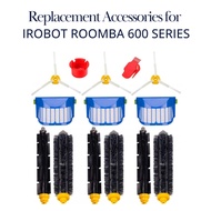 iRobot Roomba 600 Series Vacuum Cleaner Filter Brushes Replacement Parts Ready Stock