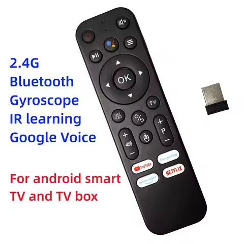 Universal Remote Control Google Voice Bluetooth TV Remote for Samsung Smart TV, Android TV Box/Stick