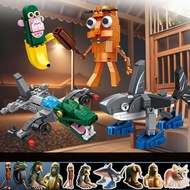 Shan Hai Jing Block Toy with Foreign AI Element, Human Blind Box Montase Stick for Boys, Interesting