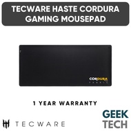 TECWARE Haste Cordura Fabric Gaming Mousepad - Durable Cordura Fabric Surface / Stain & Water Resist