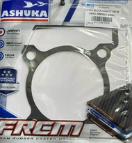 Lc135 / Y15 ASHUKA FRCM BLOCK GASKET VPRO [ 78MM ] [ 0.4MM /  0.6MM / 0.8MM ]