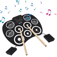 ppco-SG Taruor Electronic Drum Set  Hand Roll 9 Pads MIDI Interface Supports DTX Games Without Speak