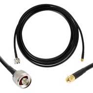 SMA Male to N Male Pure Copper Cable S-LMR-240Low Loss Coaxial for 3G/4G/5G/6G/LTE/ADS-B/Ham/GPS/WiF