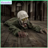 Kesoto Halloween Hanging Zombie Decoration Horror Crawling Zombie Figure Spooky Crawling Ghost Prop 