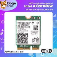 NEWEST - Intel WiFi 6 AX201 Wireless Card Bluetooth 5 M.2 NGFF AX201NGW CNVio2