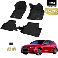 3D ROYAL Car Mat Audi A3 8V (2013 - 2020)
