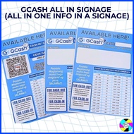 ▟ ← ▯ GCash Cash-in Cash-out Rates | GCASH LAMINATED SIGNAGES | GCASH BUSINESS SIGNAGES | THICK SIG