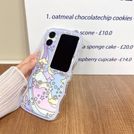 Cute Anime Casing for OPPO Find N3 Flip N2 Flip Soft TPU Transparent N3Flip N2Flip Protection Phone 