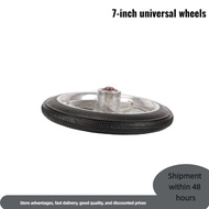 7-Inch Universal Wheels: Fit for 7-Inch Medical Wheels, Wheelchair Wheels, and Hand Cart Wheel Repla