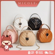 Ready Stock MICOLE SB2881 Casual Women's Sling Bag Crossbody Shoulder Bags Handbag Travel Beg Tangan