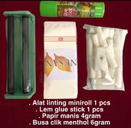 Paket kumplit papir mild merah dan busa clik menthol