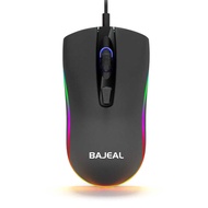 BAJEAL D1 Wired Gaming 4D Mouse Gaming Light Computer Notebook USB Mouse