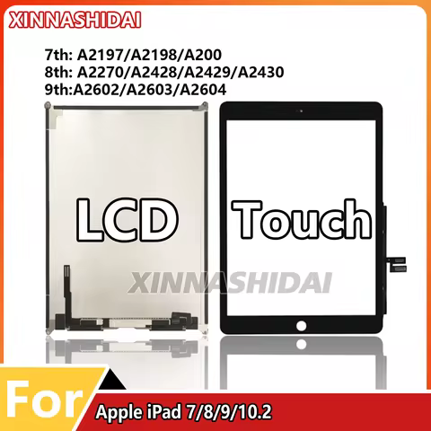 New Touch Screen For iPad 10.2 2019 Ipad 7 Gen A2197 A2198 A2200 Ipad 8 2020 A2270 A2430 A2428 A2429