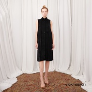 VICKTEERUT (ราคาปกติ 9800-.) Re-Edition Sleeveless Shirt Dress เดรสแขนกุด เดรสเชิ้ต