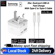 35W USB-C charger dual-port USB plug 20W PD & 15W USB-C adapter, foldable USB power adapter,Compatib