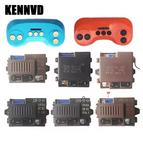 J2YB-7P-6V J2W-2P-6V12V R9AA-2G4 J4VZ-3P Ride On Children's Electric Toys Car 2.4G Bluetooth Remote 