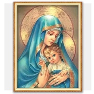 SULAM CROSS STITCH HANDCRAFT SET PRINTED CANVAS HOME DECORATION