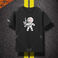 EOTECH Tactical Style Men's Outdoor Training 100% Cotton Cartoon Printed Short Sleeve T-Shirt EXPS3-