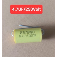 4.7UF/250Volt BENNIC (Yellow)