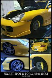 ★Secret★全新鍛造卡鉗PORSCHE 911 993 996 997 991 GT3 986 987 Cayman