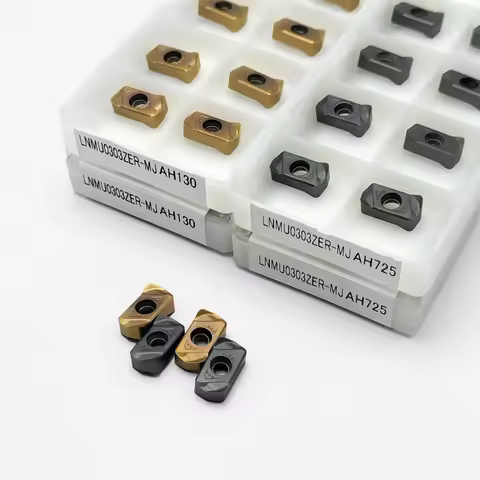 10PCS LNMU03 LNMU0303 LNMU0303ZER-MJ-AH725 LNMU0303ZER-MJ-AH30 Original Product Tungaloy LNMU Fast F