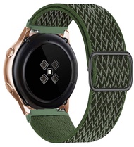 สายสำหรับ Samsung Galaxy Watch 4 Classic 3 /Active 2/40Mm/44Mm/46Mm/42Mm Gear S4/S3/S2 Sport สายรัดไนลอนยืดหยุ่นได้สำหรับ Samsung Galaxy Watch 4 20มม./22มม. Huawei GT/GT2/2E /Pro Amazfit Band