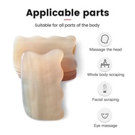 Yongrow 1pcs OX Horn Tool Body Facial Anti-wrinkle Massage Health SPA Therapy Gua Sha Board Traditio