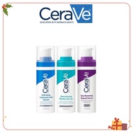 【แท้100%】 เซราวี Cerave Skin Renewing Retinol Serum &amp; Resurfacing Serum &amp; Hydrating Hyaluronic Acid Serum 30ml เรตินอล ครีมริ้วรอย เลือนรอยสิว กระจ่างใส