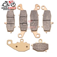 Front Rear Brake Pads For Kawasaki KLE 650 KLE650 Versys ER6F ER-6F Z750 S ZR750 For CF Moto CF650 C