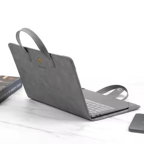 Portable Laptop Bag for MacBook Air 13.6 M3 M2 Soft Handle Laptop Briefcase for MacBook Air 13 Pro 1