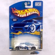 Hot Wheels 2001 Ford GT-90 - White (Yellowish Blister)