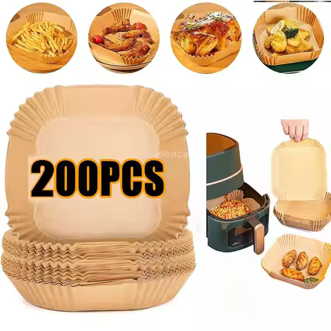 Air Fryer Paper Accessories Air Fryer Baking Cooking Paper Air Fryer Liner Parchment Aerogrill Paper