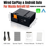 New Upgrade CarPlay Android Auto USB Hub OEM to modify Mazda 3 2 6 CX3 CX5 CX8 CX9 MX5 Original Radi