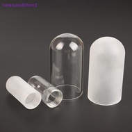 newsandthen1 Tubular G9 Glass Cover Threaded Neck Lamp Shade Replacement Parts Sturdy Glass Protecta