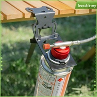 [LovoskibcMY] Camping Table Organizer for Gas Bottle, Butane Bottle Holder, Camping Stove Hook for H